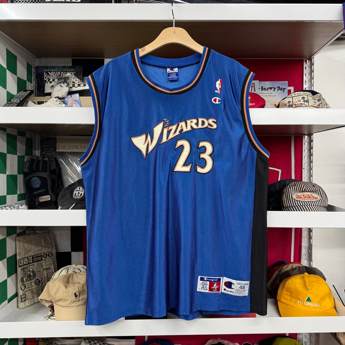 챔피온 NBA 워싱턴 위저드 마이클조던 져지 (2XL)  상품이미지1