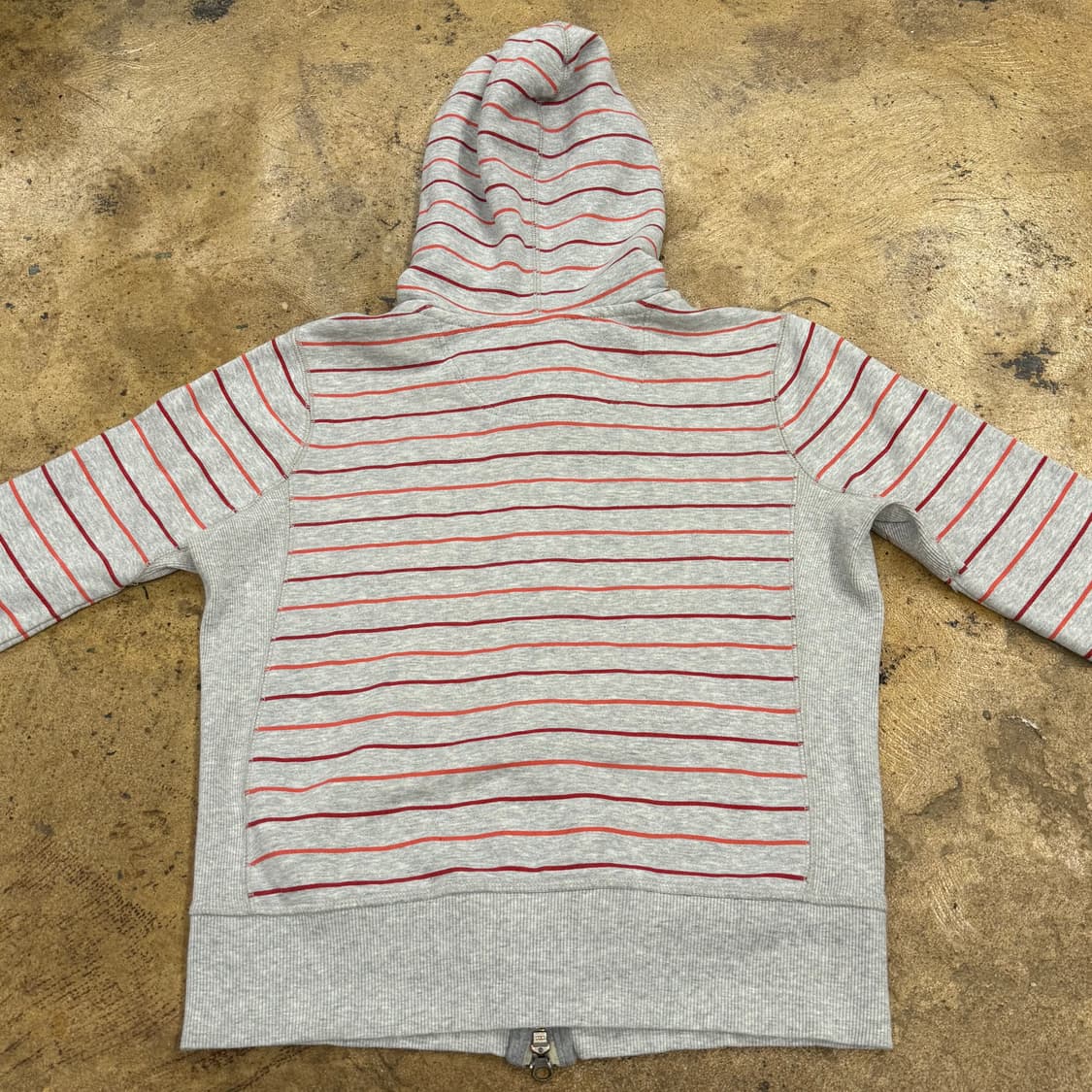 나이키 스트라이프 그레이 후드집업  상품이미지4