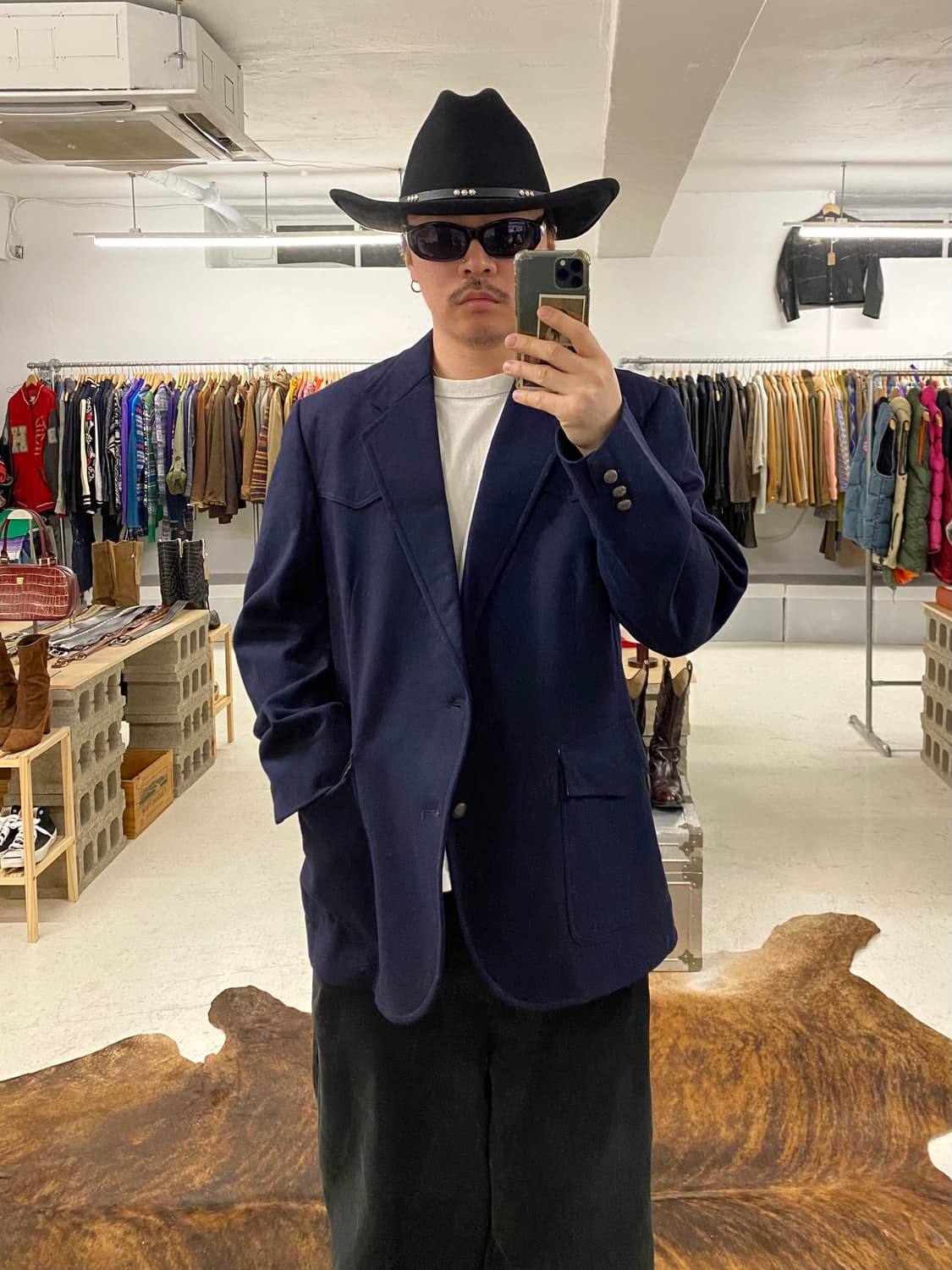 70~80's PENDLETON 웨스턴 요크 블레이저 자켓 상품이미지9