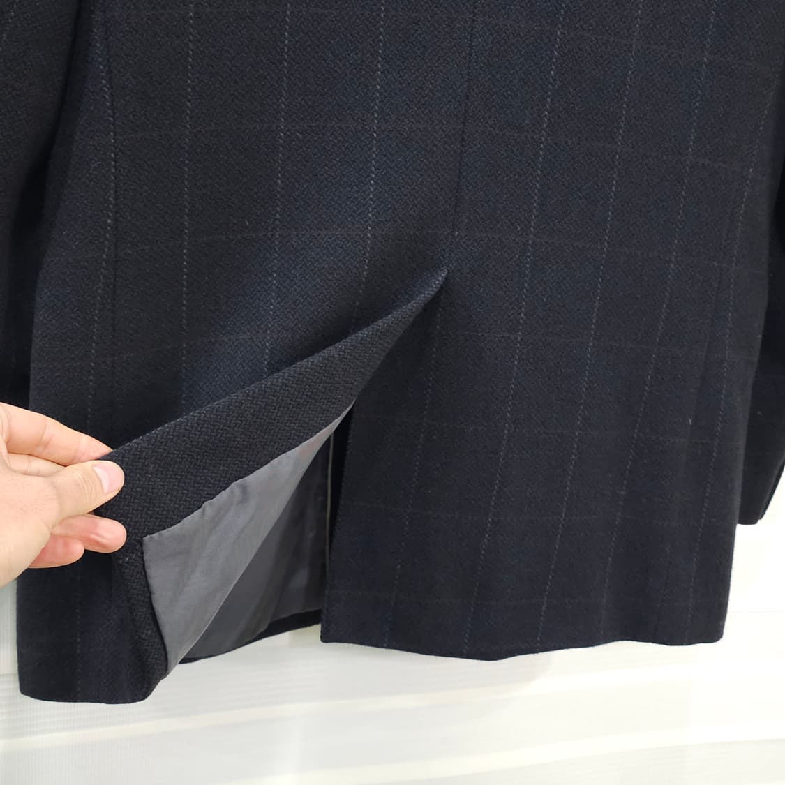 JAPAN 빈티지 앙고라울 2버튼 블레이져 자켓- 95-100정도 상품이미지6