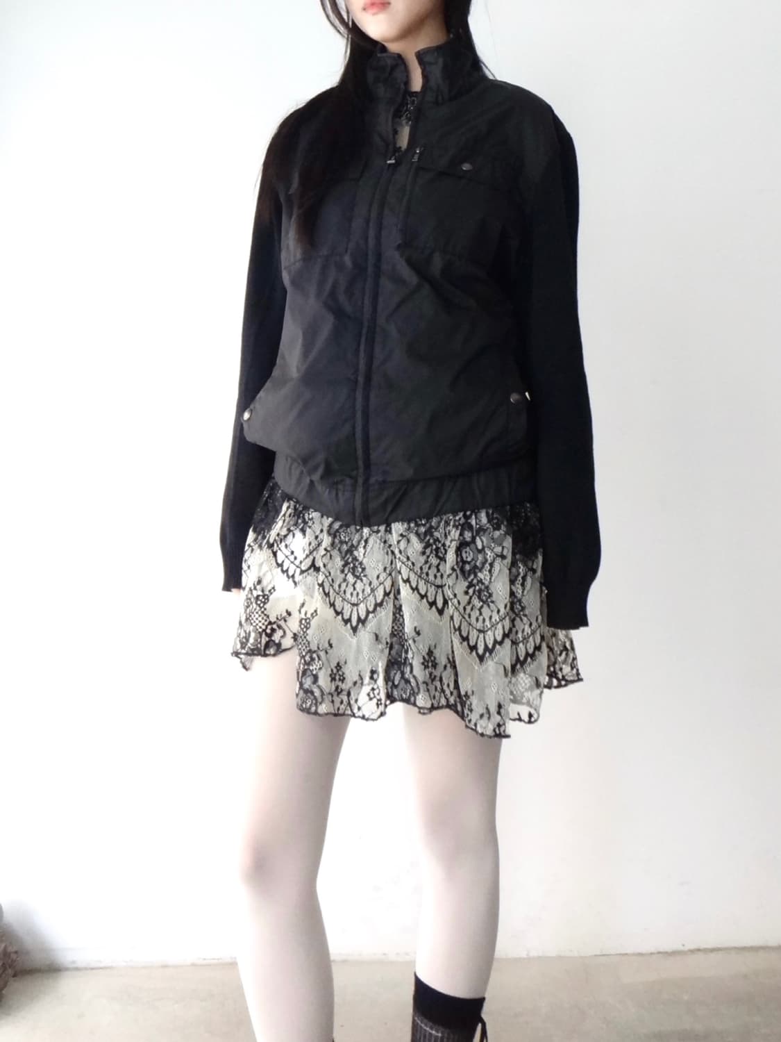 CALVIN KLEIN knit block casual jacket  상품이미지6