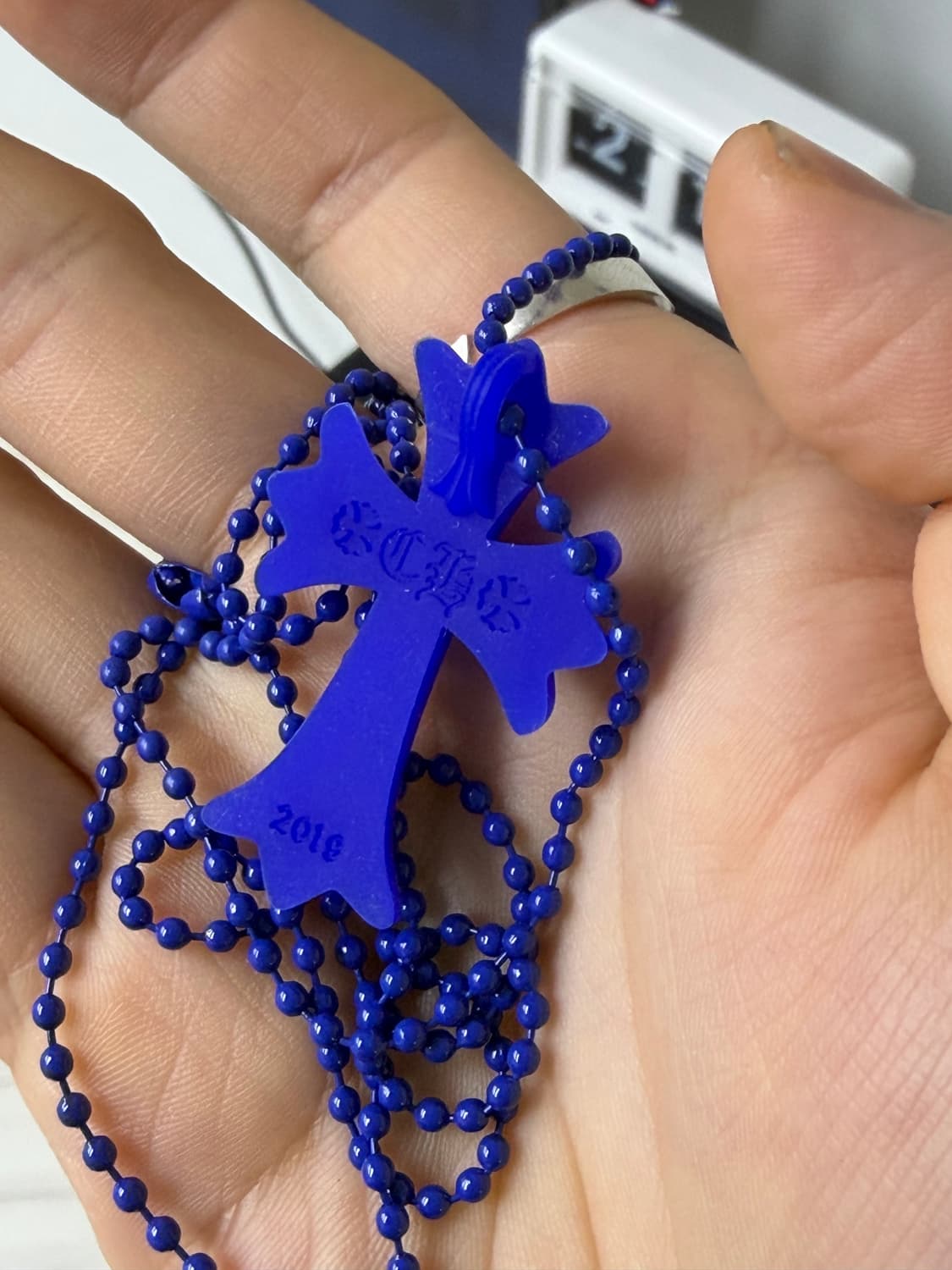 실리크롬 다크블루 색상 판매합니다 상품이미지4