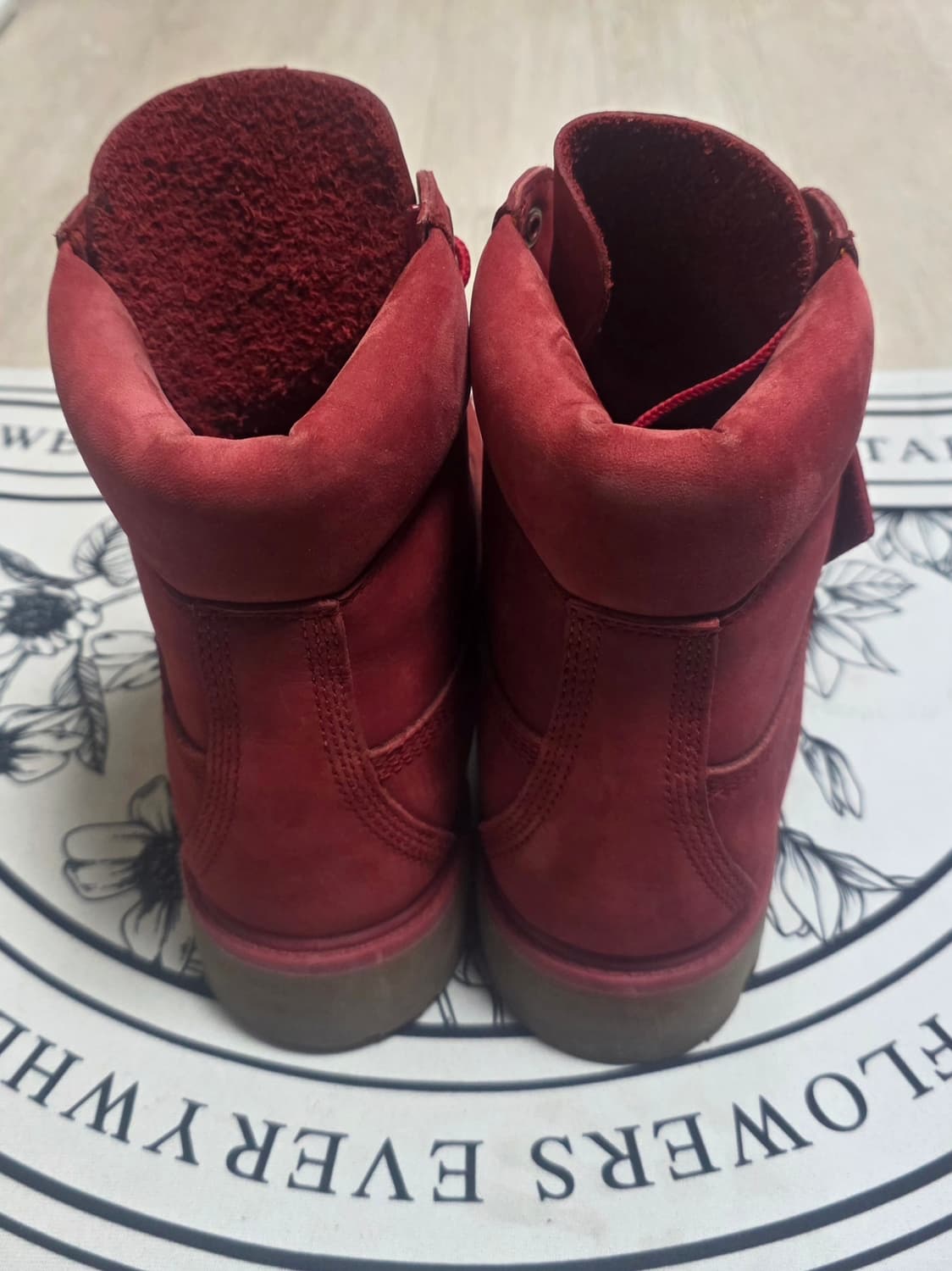 팀버랜드 6인치 워터프루프 프리미엄 레드부츠(250~255) 상품이미지5