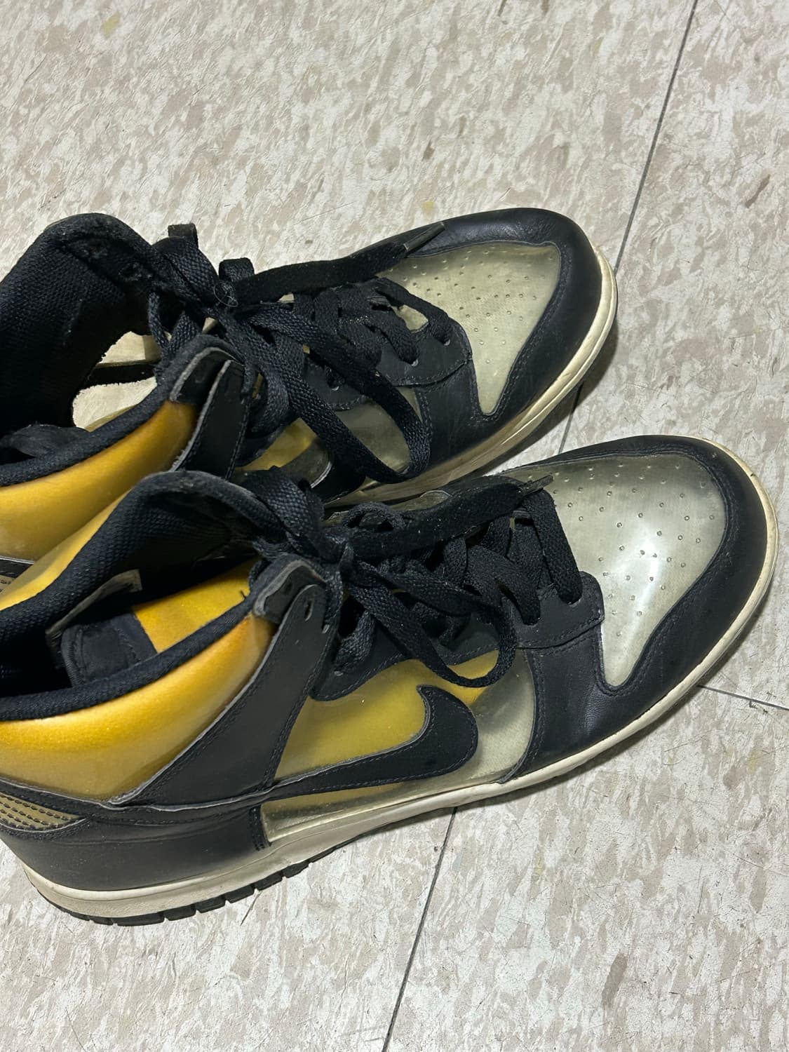 꼼데가르송x나이키 pvc 덩크 하이 상품이미지4