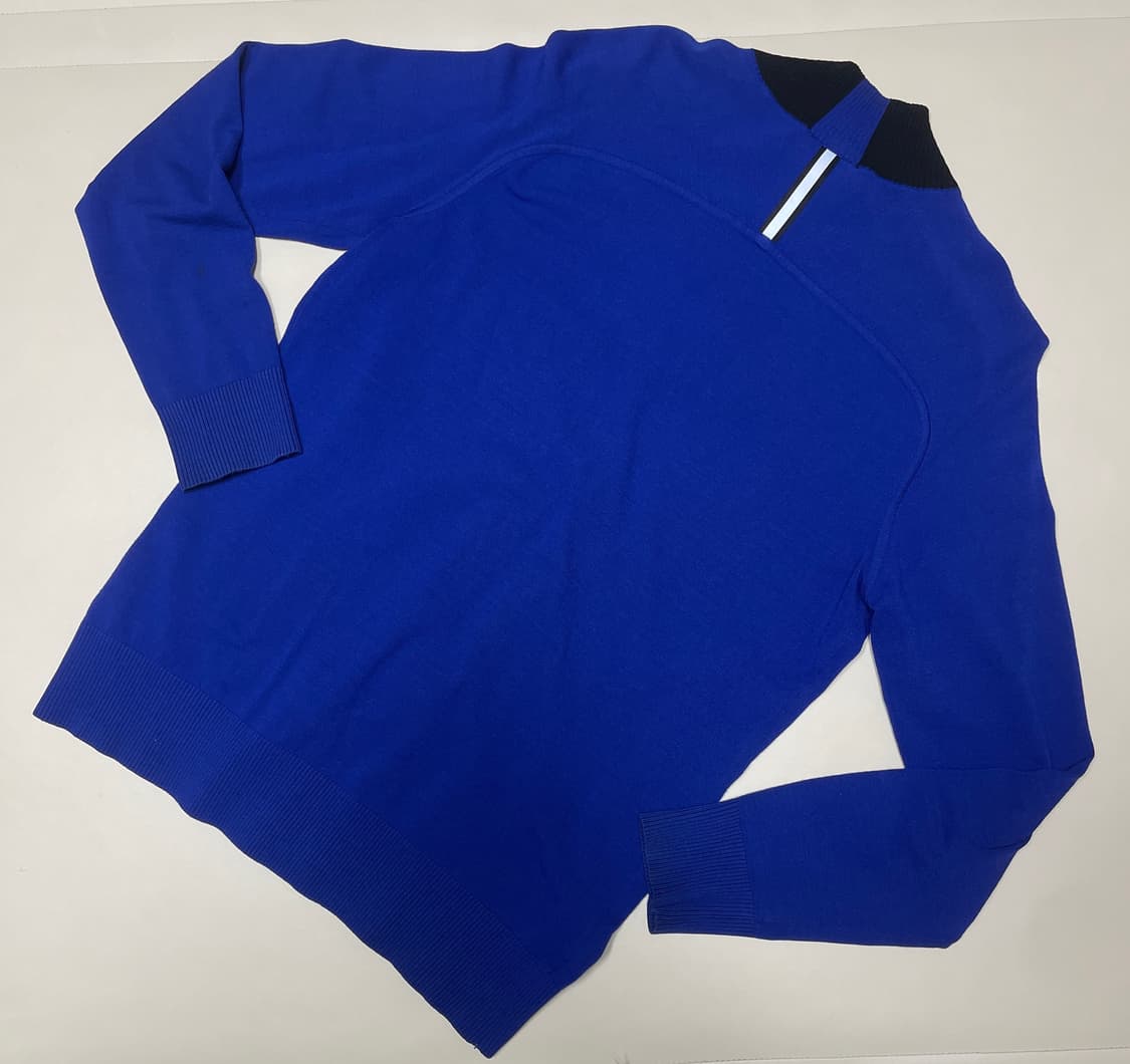 타이틀리스트 블루 니트 집업 자켓 상품이미지2