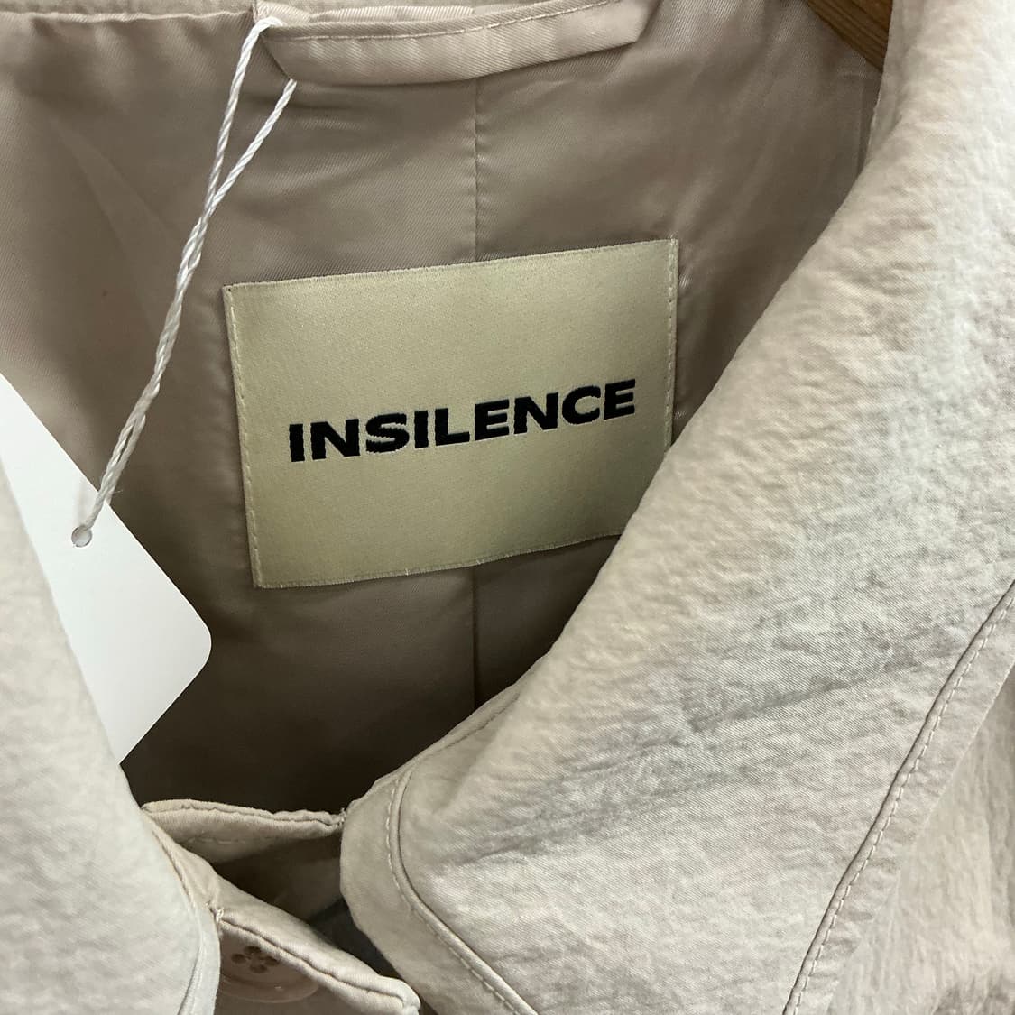 인사일런스 투웨이 크롭 트렌치 코트 상품이미지2