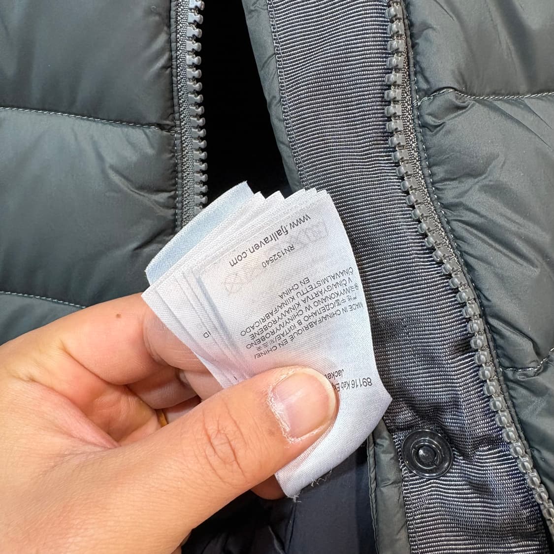 [XS] FJALL RAVEN 피엘라벤 패딩 상품이미지10