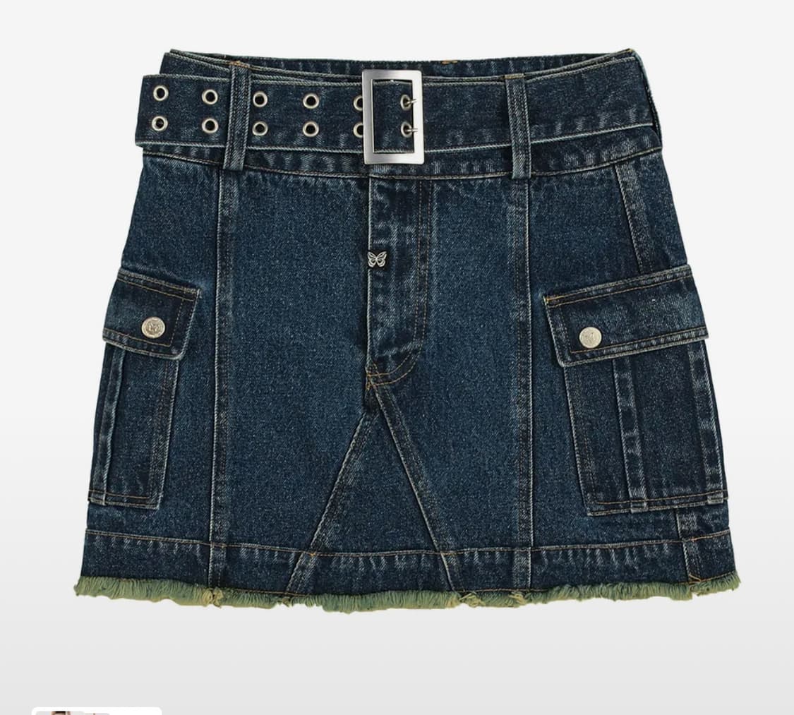 팬시클럽 청치마 s 상태 아주좋음 상품이미지1