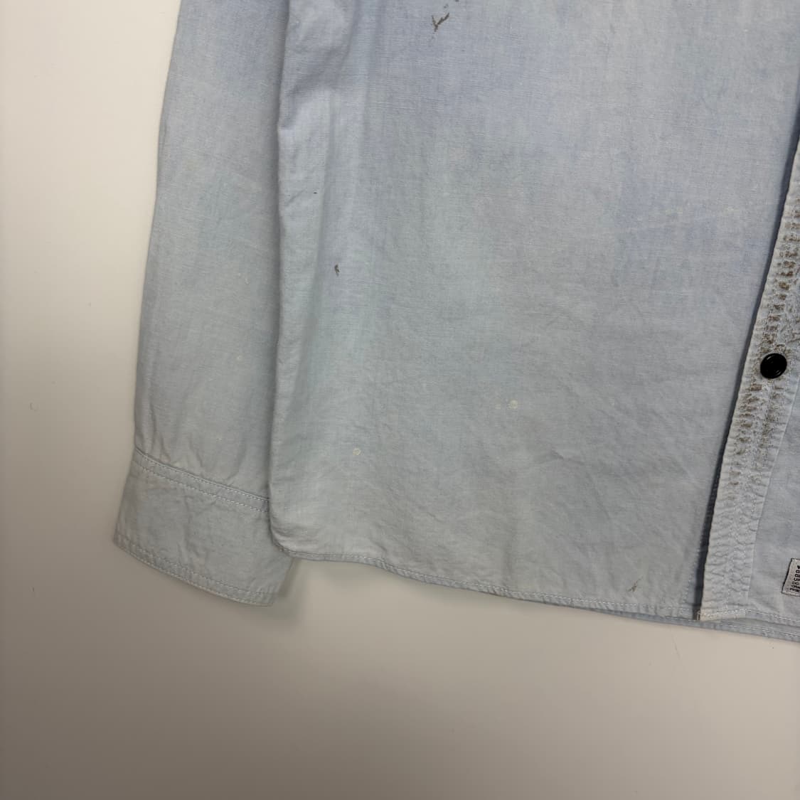 더블탭스 샴브레이 셔츠 상품이미지5