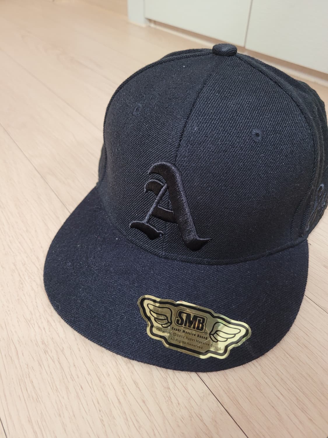 SMB 스냅백 L/XL 사이즈 블랙 상품이미지2