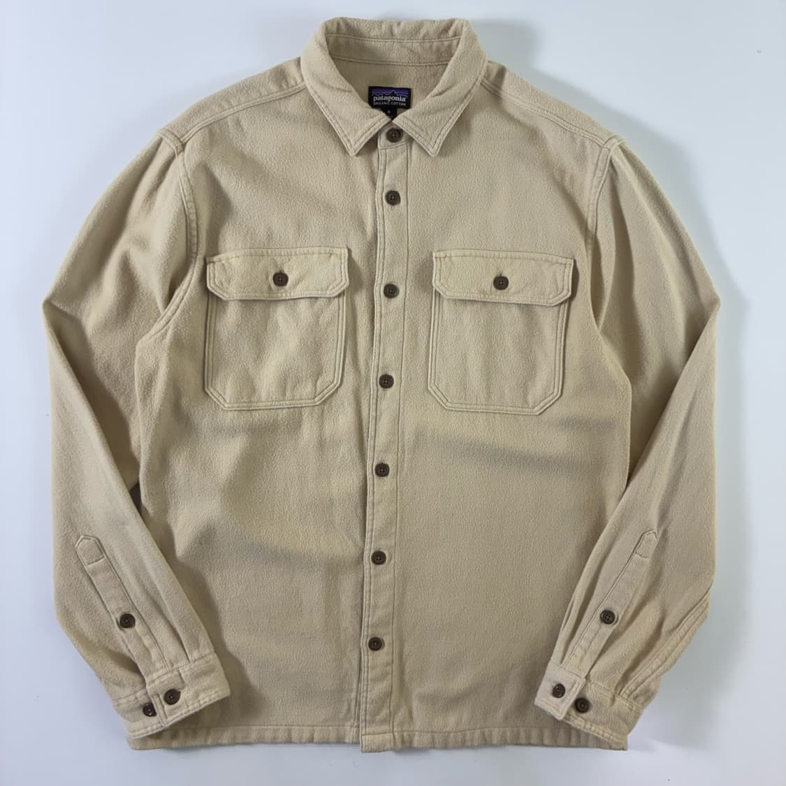 Patagonia  파타고니아 오가닉 코튼 아이보리 셔츠  상품이미지1