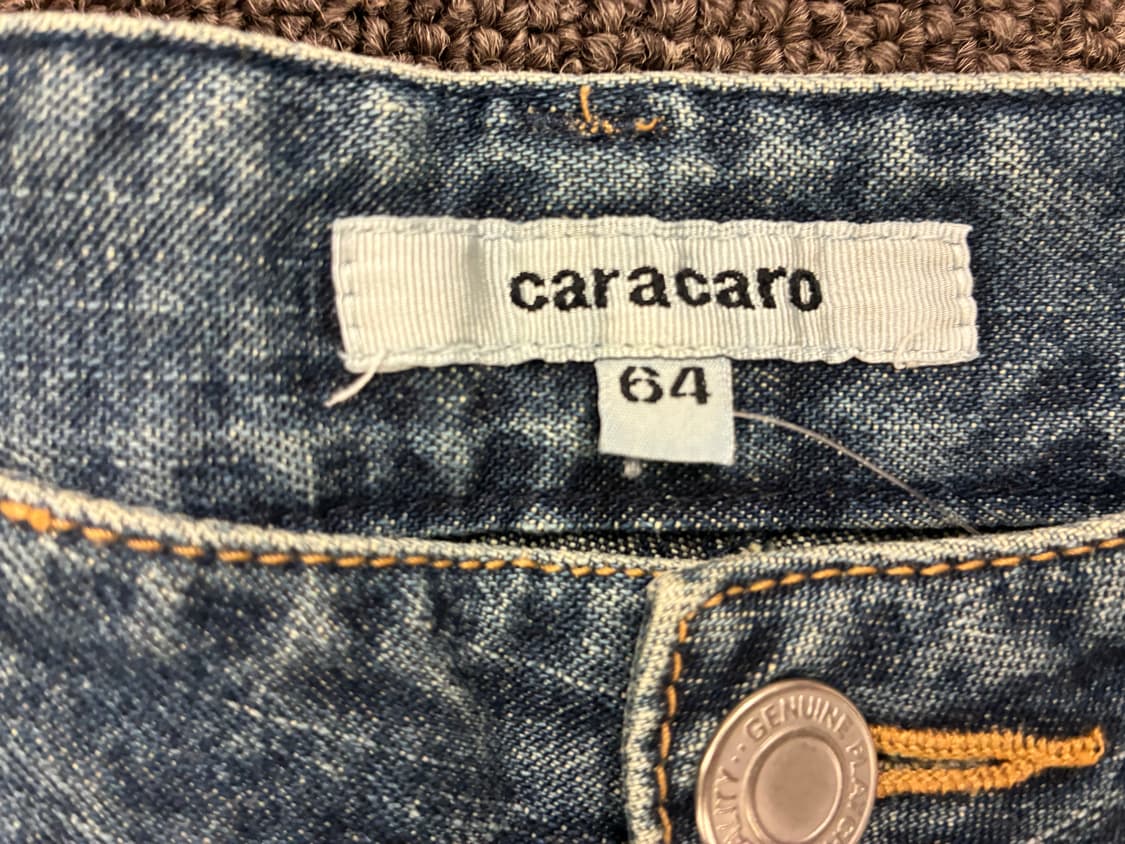 64)Caracaro 빈티지 여성 부츠컷 데님팬츠 상품이미지5