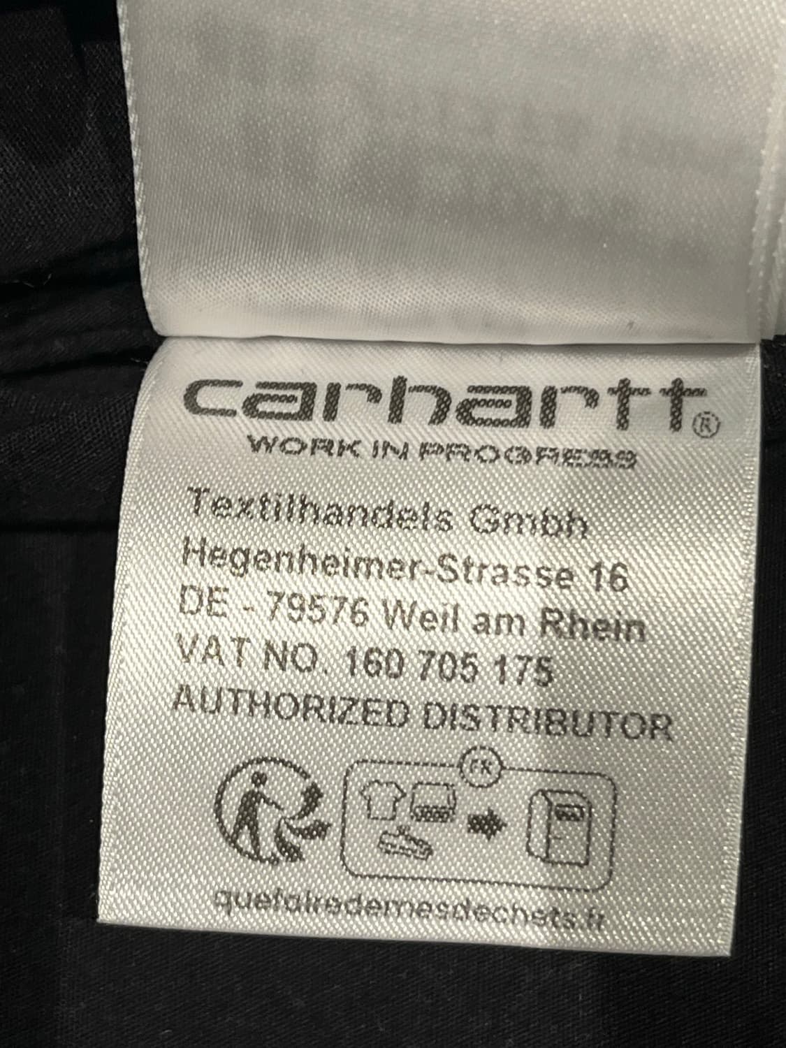 칼하트윕 W OG 디트로이드 자켓 남색 S 팔아용 상품이미지5