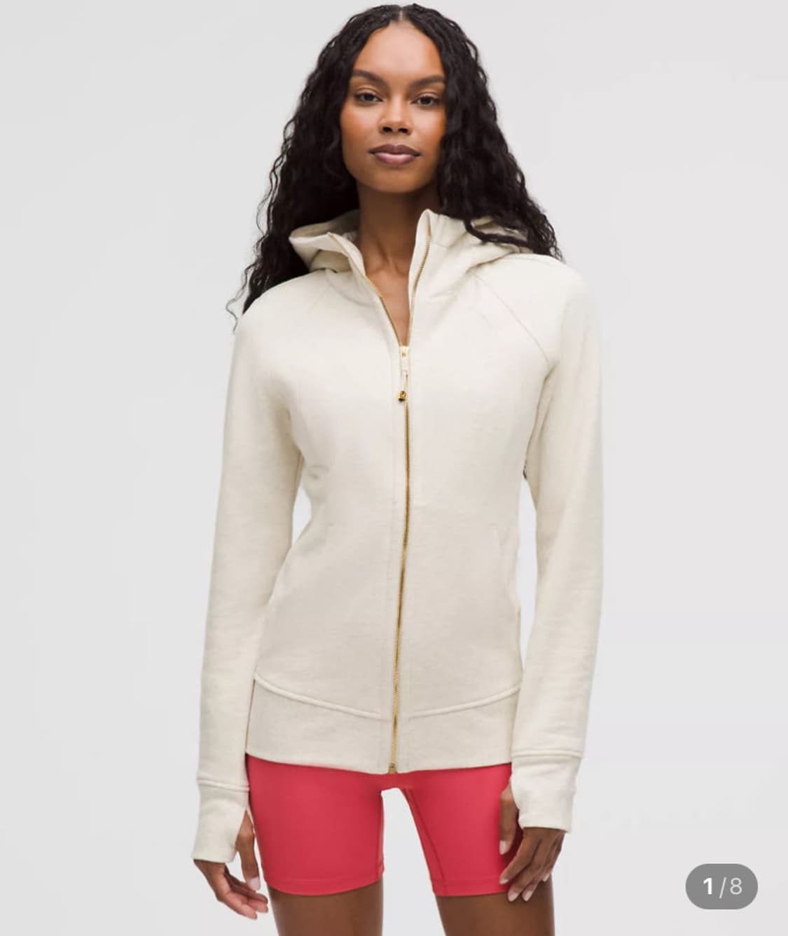 룰루레몬 스쿠바 풀집 후디 라이트아이보리 상품이미지2