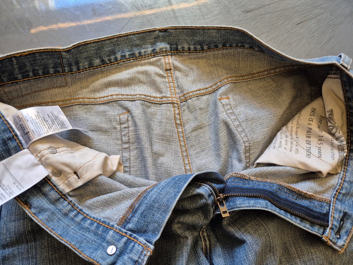 리바이스569 루즈 핏 데님 팬츠 상품이미지6