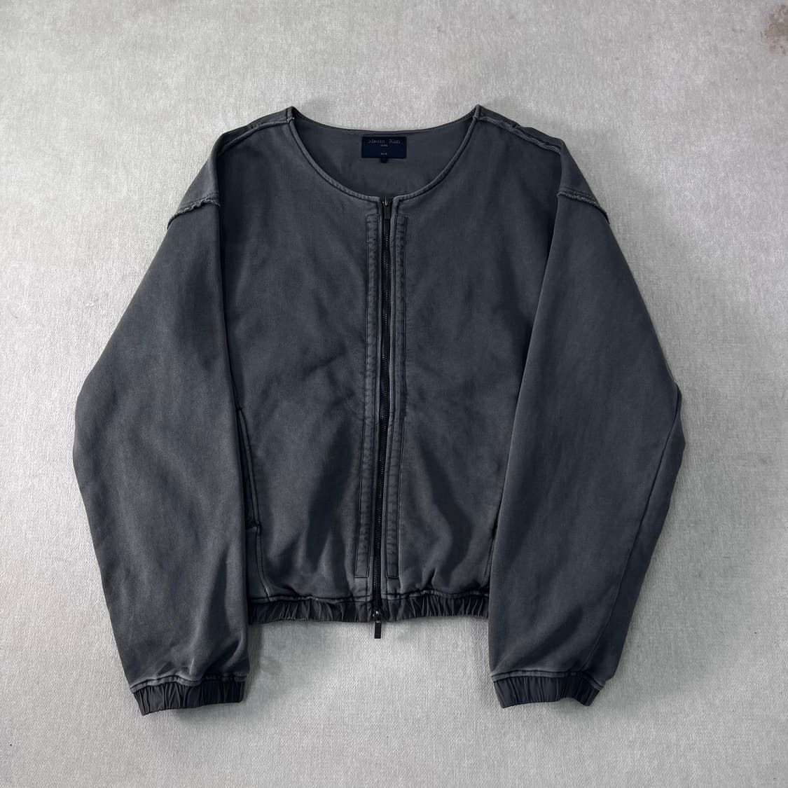 105 마뗑킴 피그먼트 다이드 집업 점퍼 상품이미지1