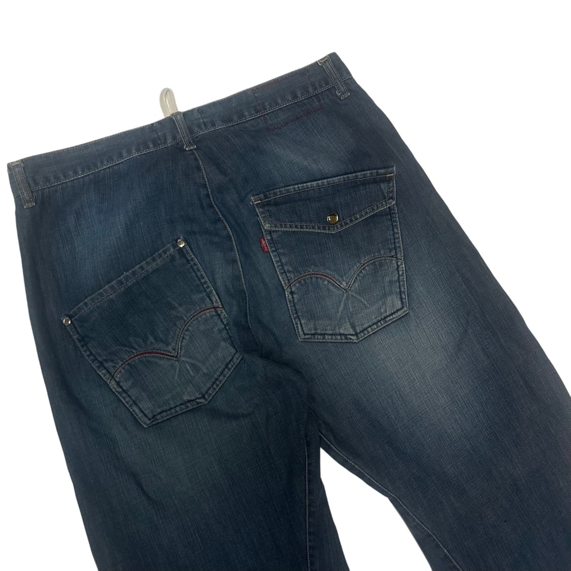 리바이스 스티치 엔지니어드 와이드워싱데님진 34 상품이미지4