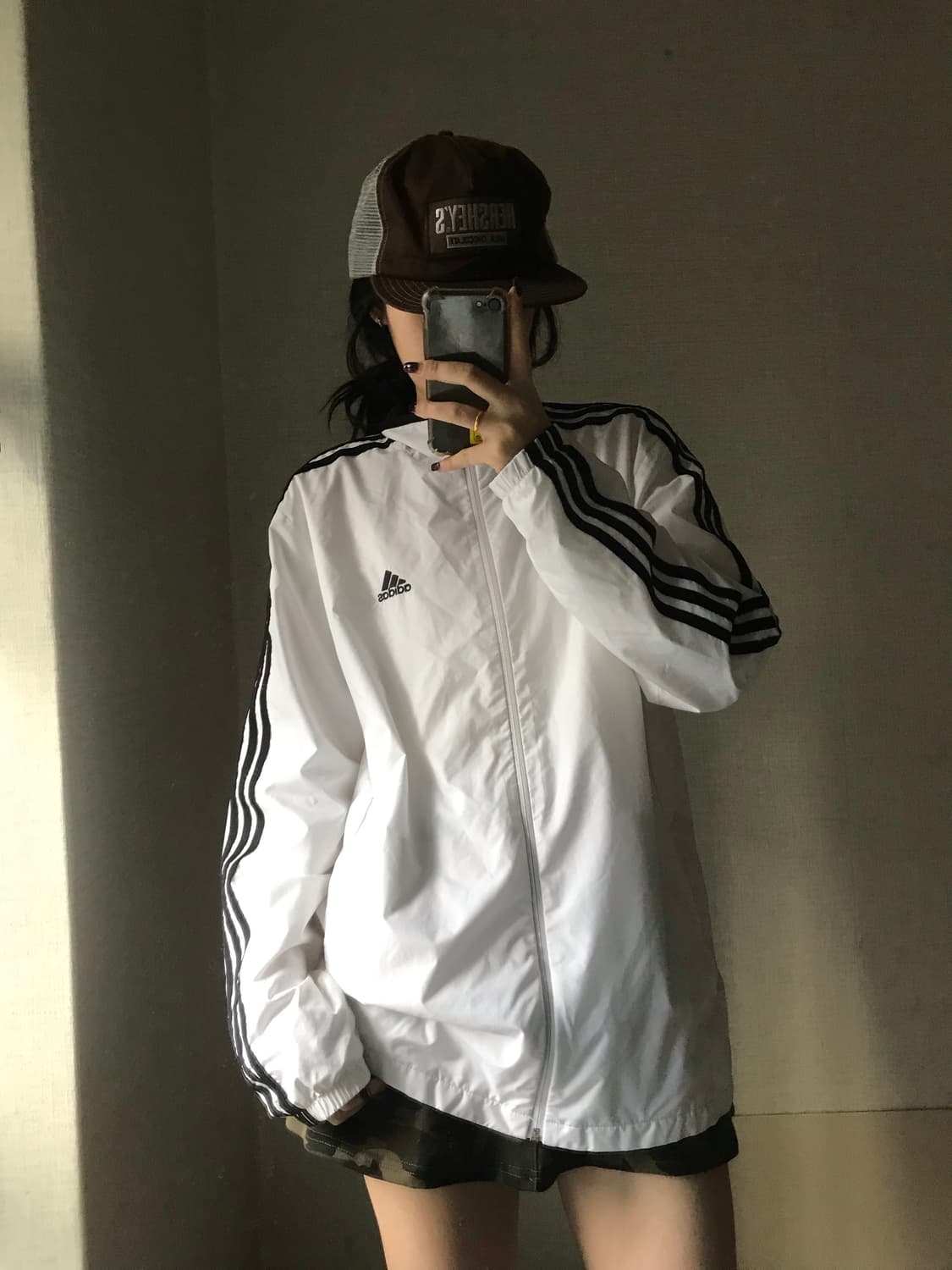 아디다스 흰검 바람막이 상품이미지1