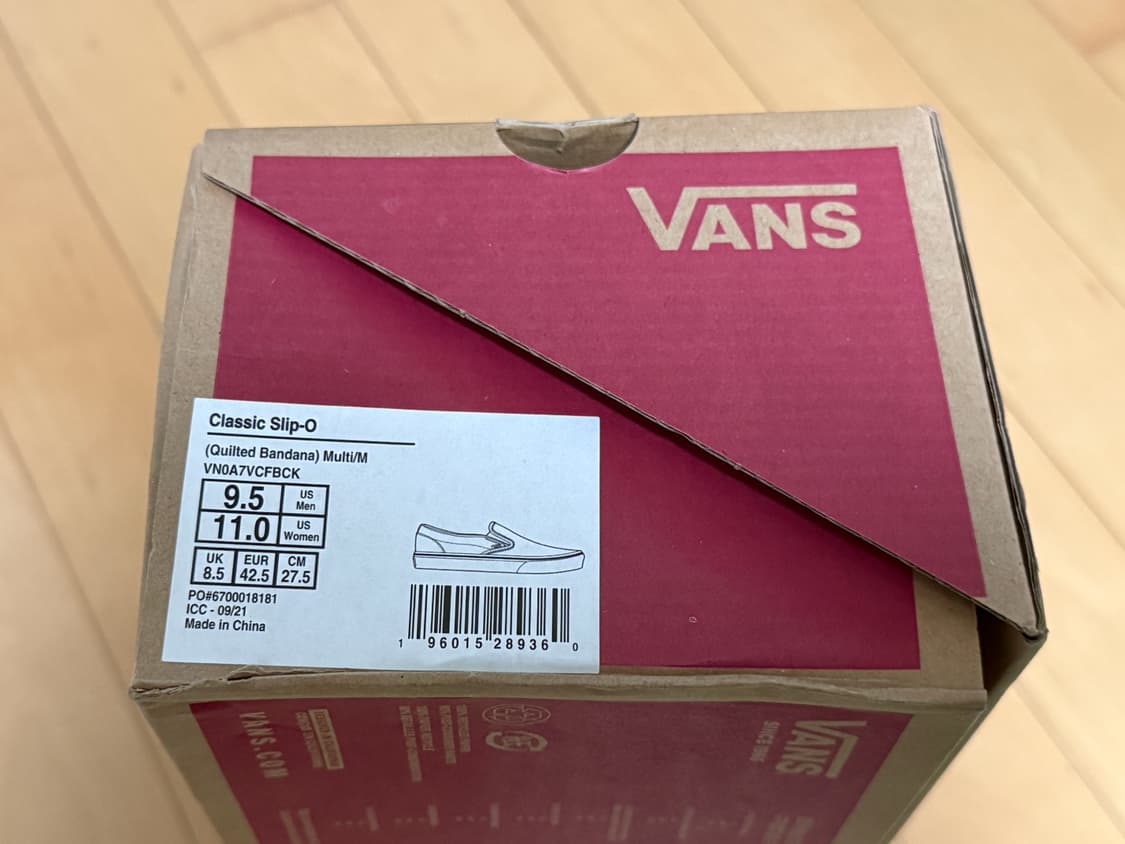 반스 슬립온 퀼티드 반다나 275 상품이미지5