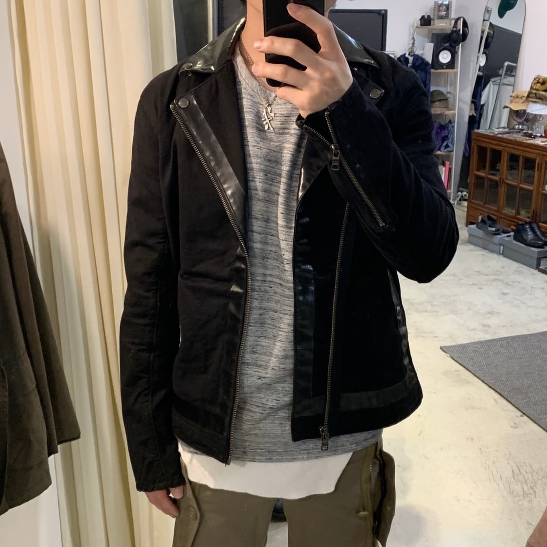 Armani Exchange (아르마니 익스체인지) 더블 라이더 자켓 상품이미지3