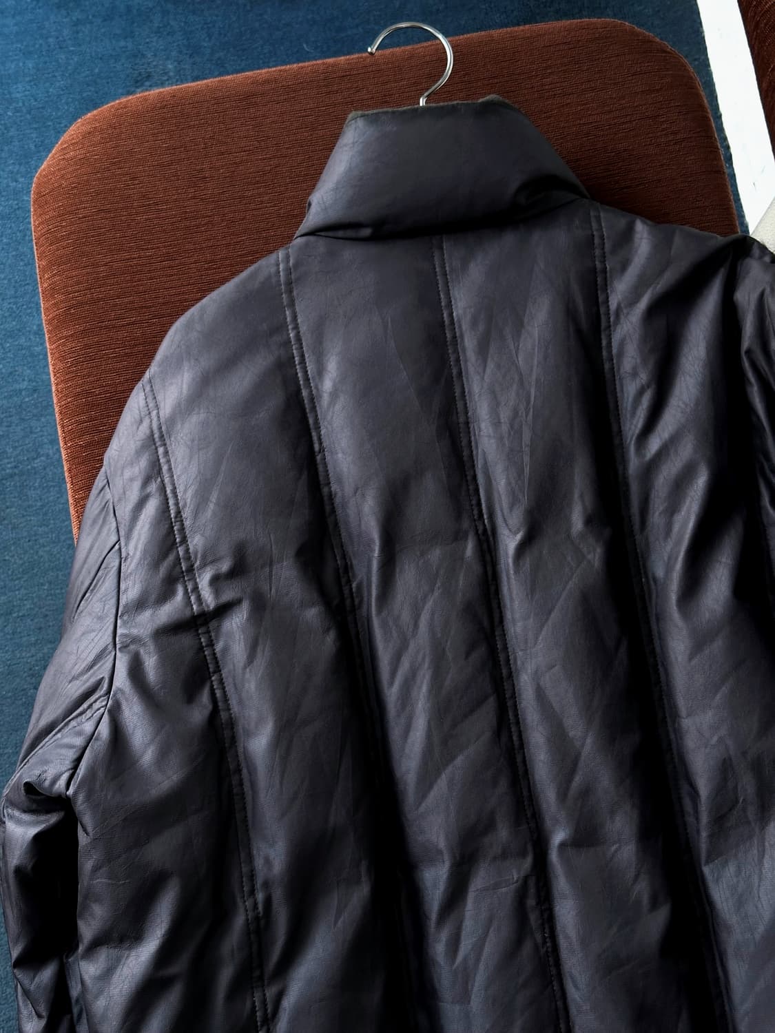 Down padded stand collar field jacket 상품이미지6