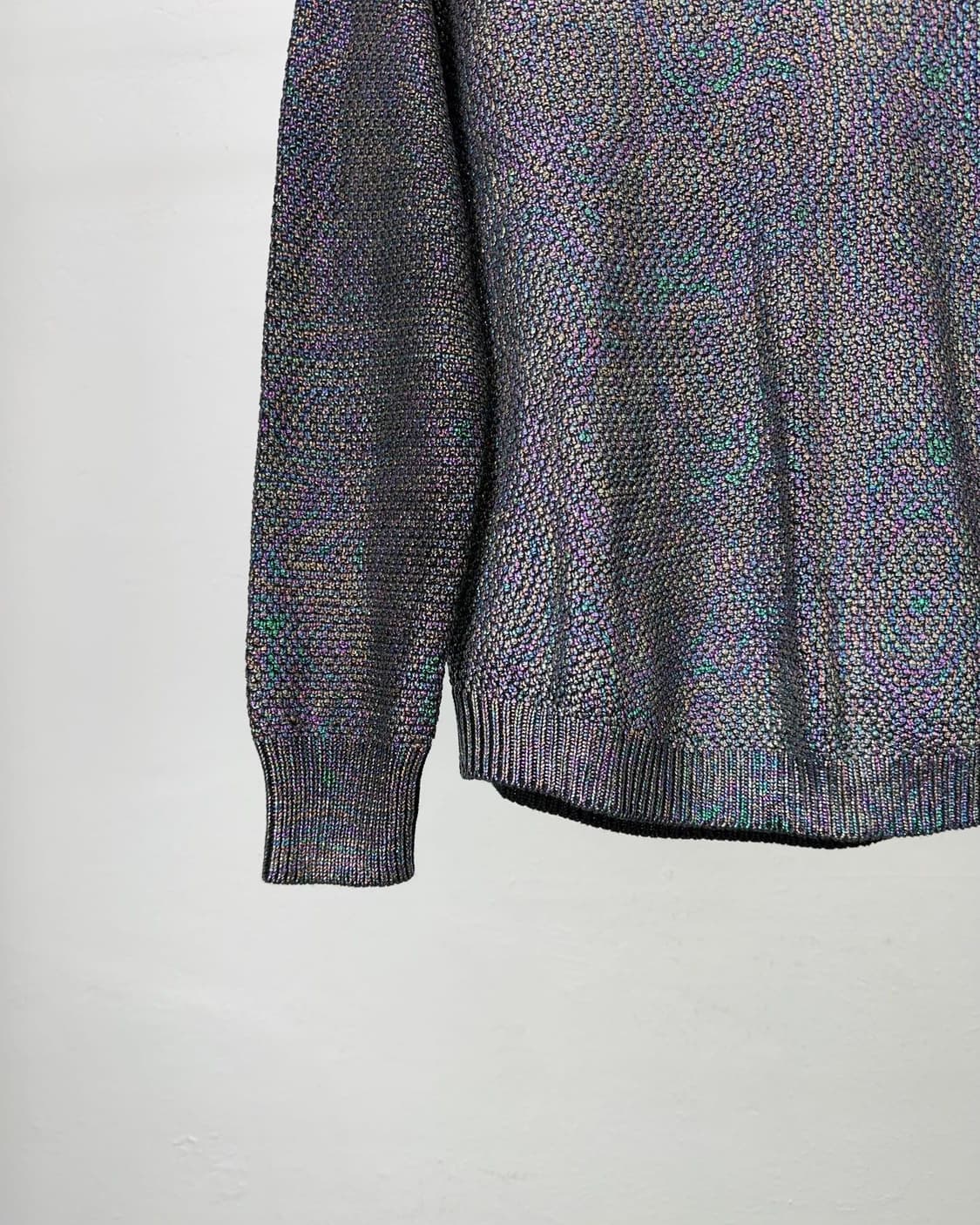 디젤 홀로그래미 벨베틴 라운드 니트 스웨터 상품이미지4