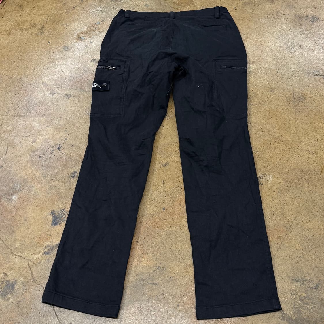 [정품] 내셔널지오그래픽 블랙 카고 바지 b17 상품이미지3