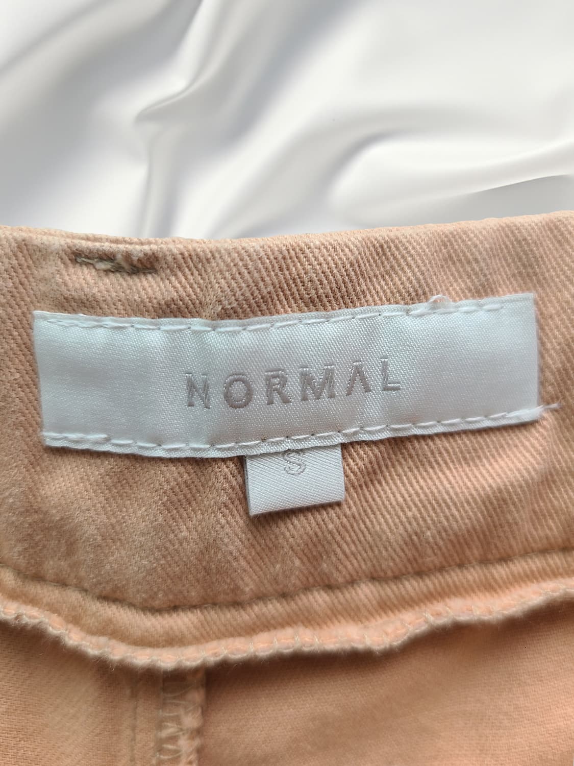 NORMAL 코튼 핀턱 팬츠 (S) 상품이미지3