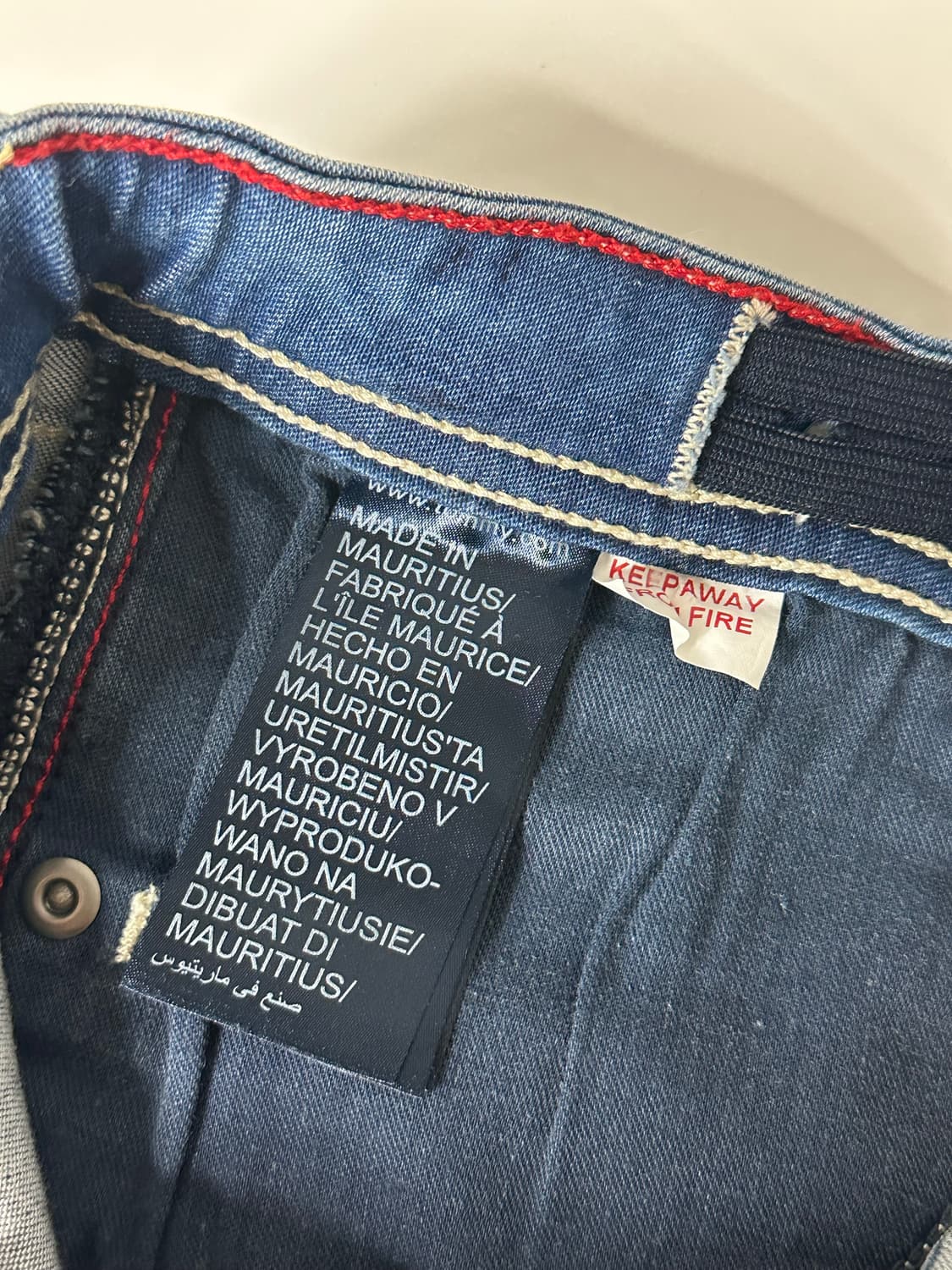 Y2K 타미힐피거 데님 반바지 상품이미지5