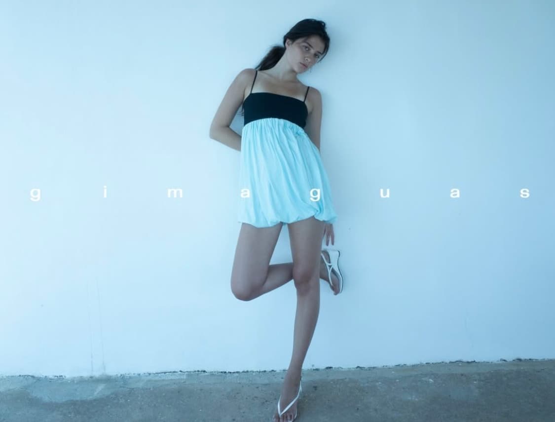 [M]기마구아스 Selina 미니 드레스/블루 상품이미지1