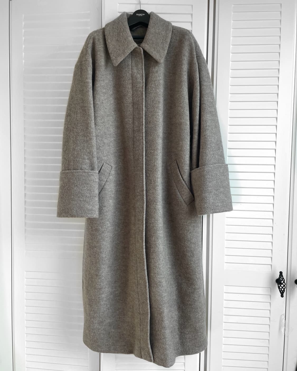 (한번착용) &otherstories 앤아더스토리즈 울 100% 코트 M 상품이미지3