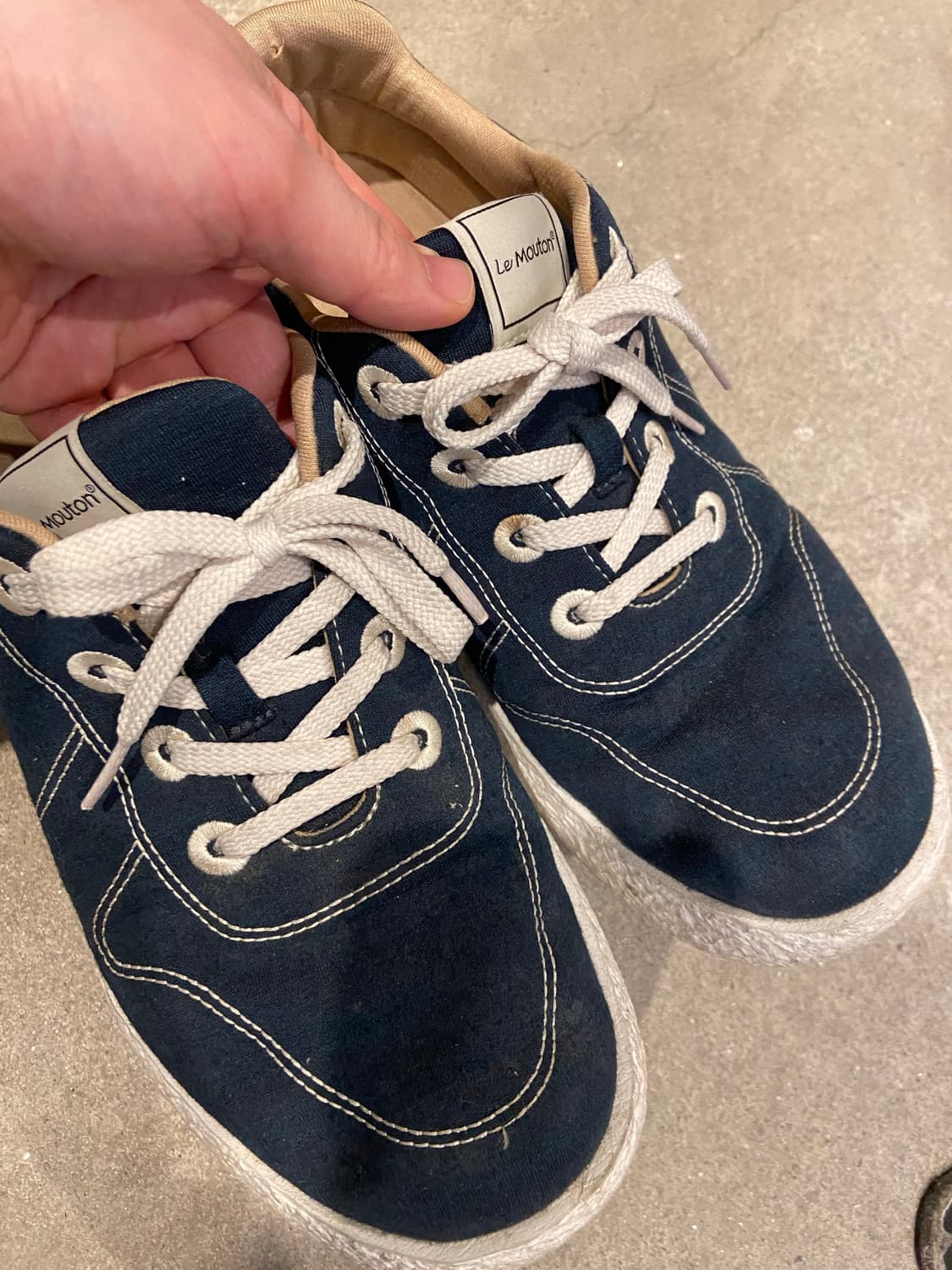 르무통 스니커즈 네이비 280 상품이미지5