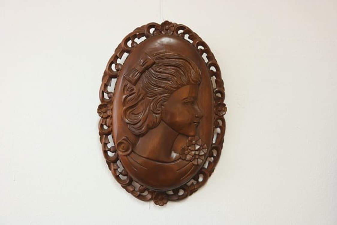 핸드메이드 우드 카빙 월데코 상품이미지1