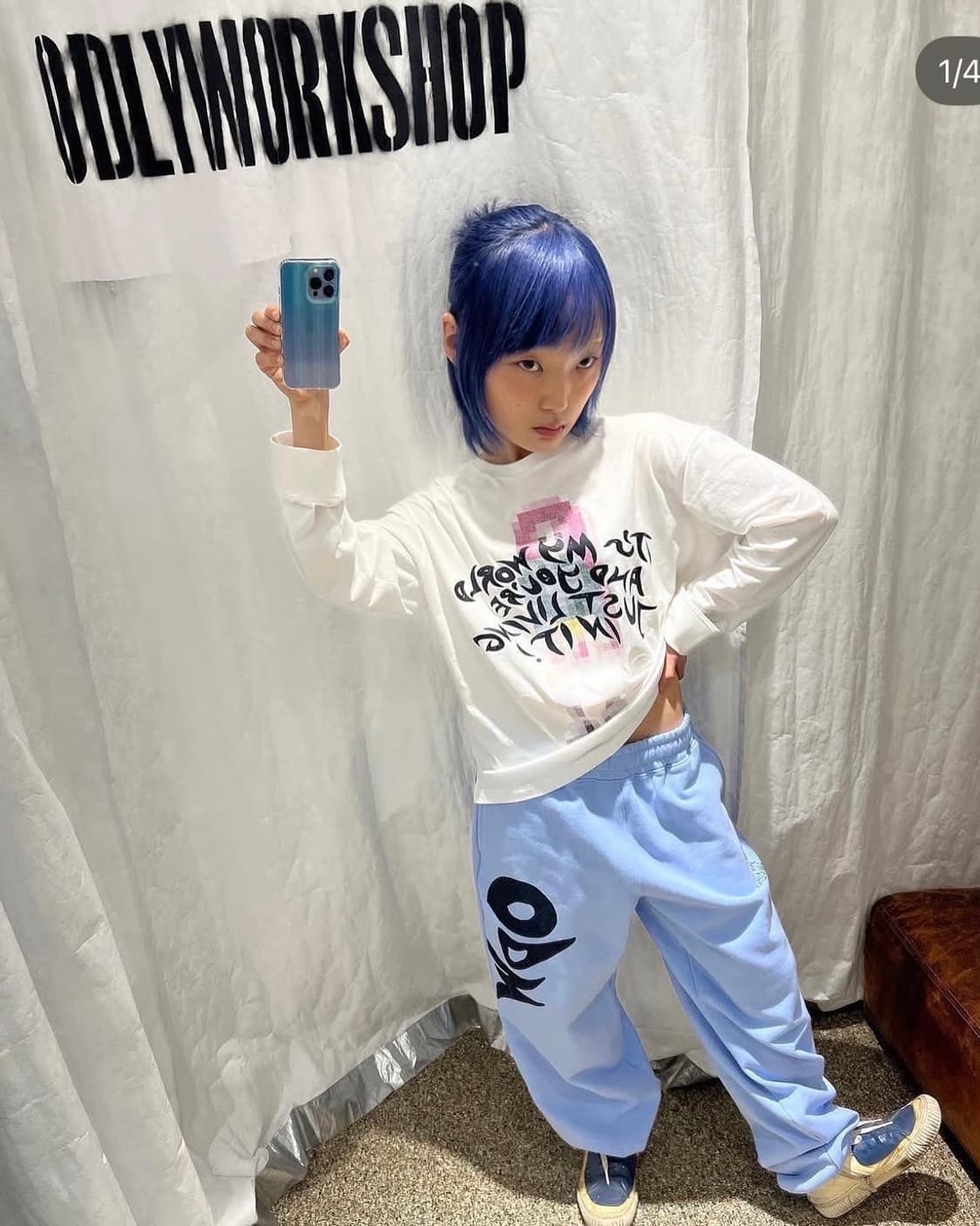 오들리워크샵 스웻팬츠 상품이미지1