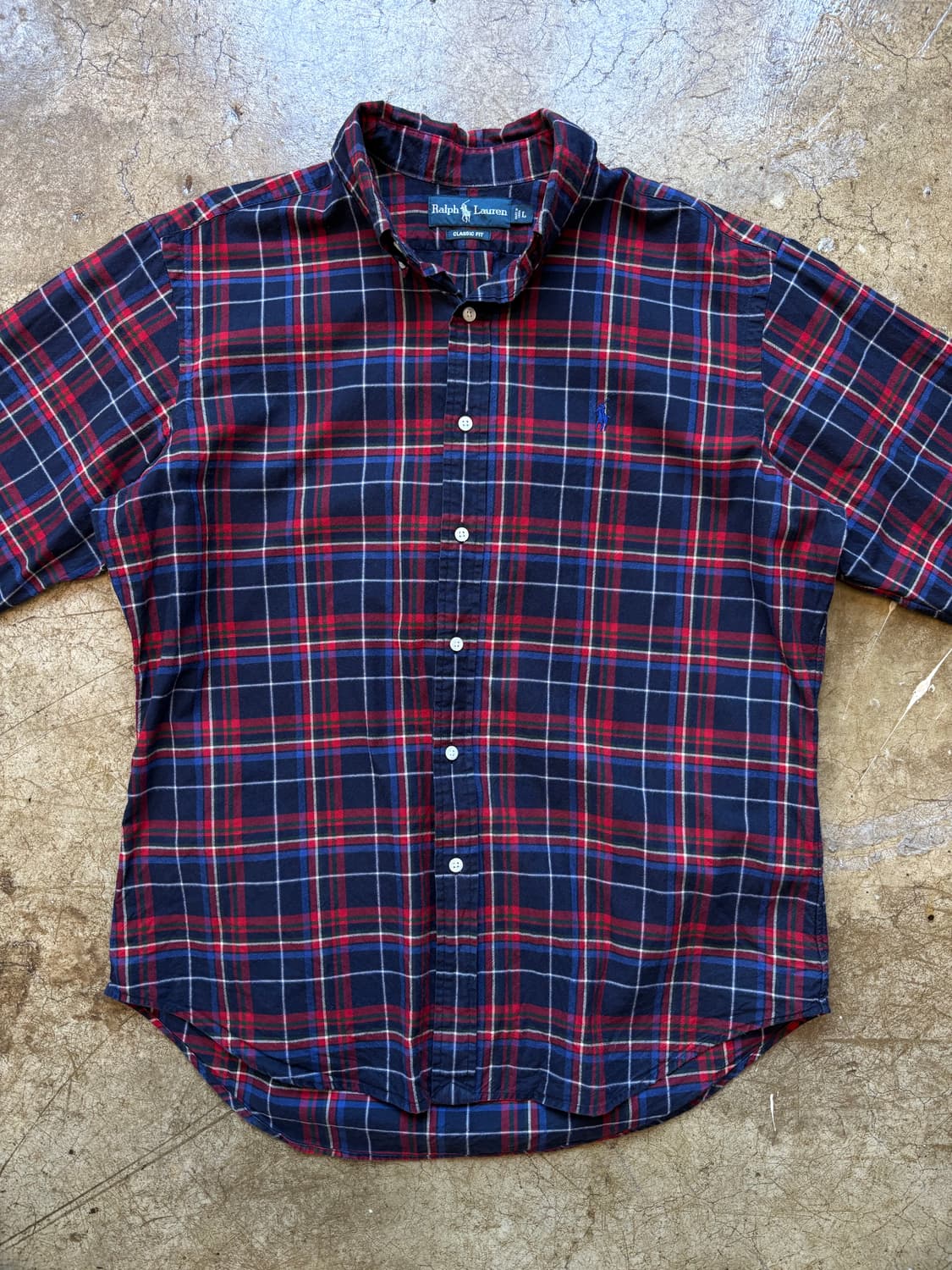 폴로 랄프로렌 체크 셔츠 상품이미지2