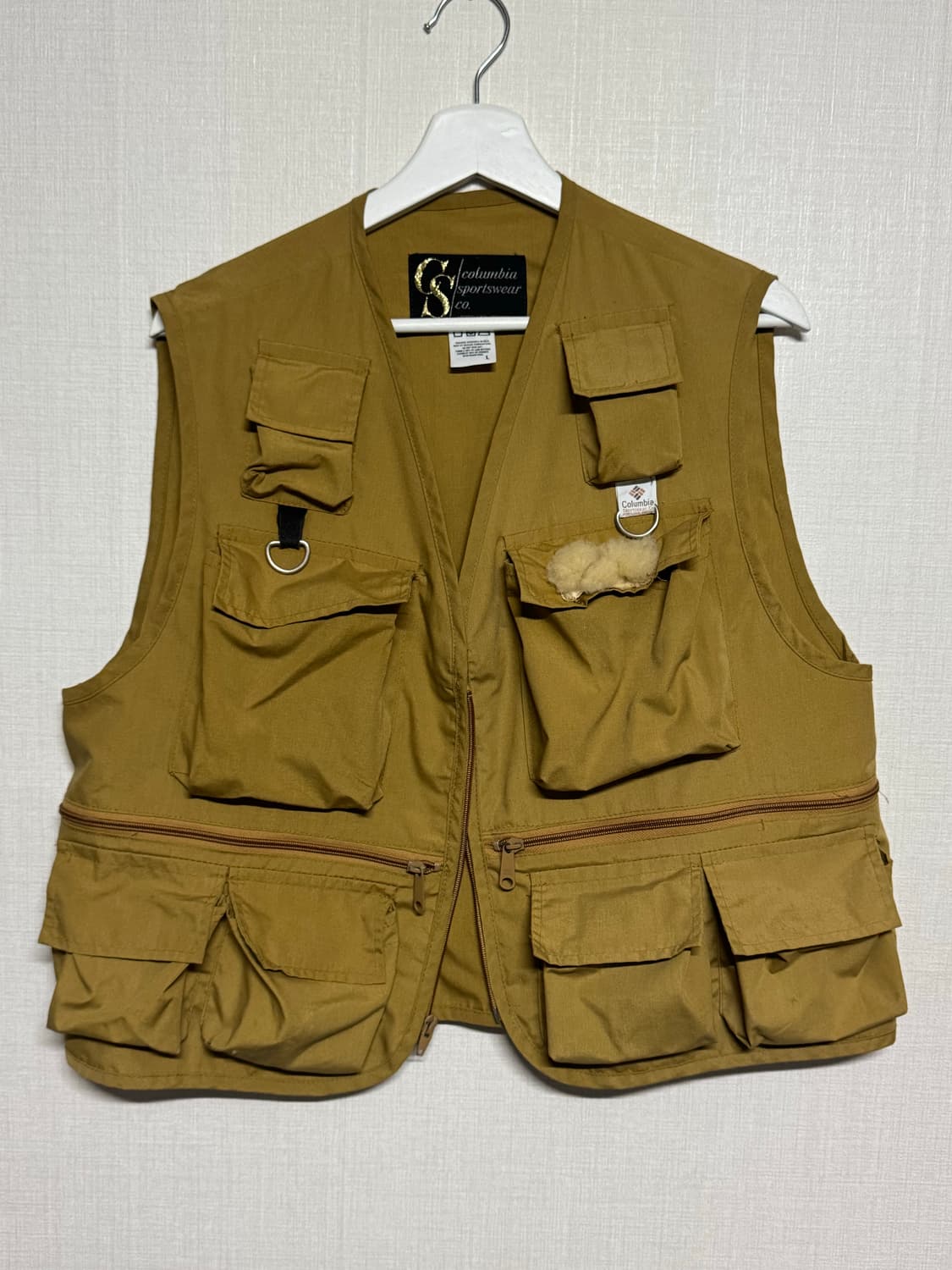 콜롬비아 60~70‘s 빈티지 피싱 베스트 낚시조끼  상품이미지1