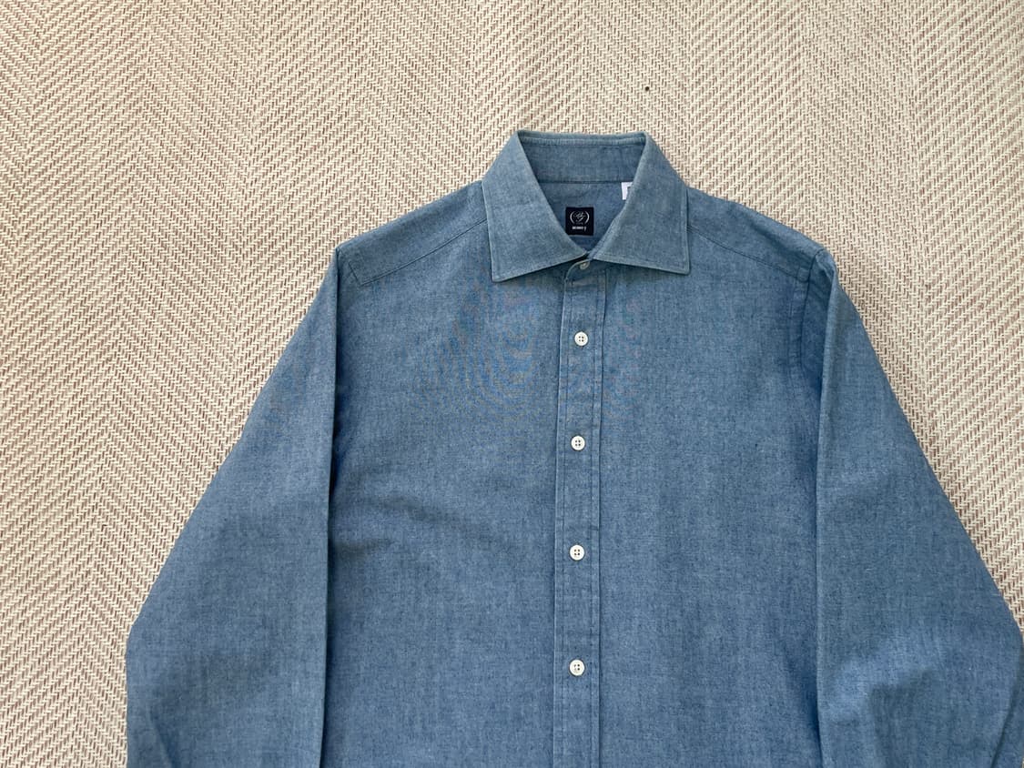 Beams 빔즈 샴브레이 셔츠  J04145 상품이미지3