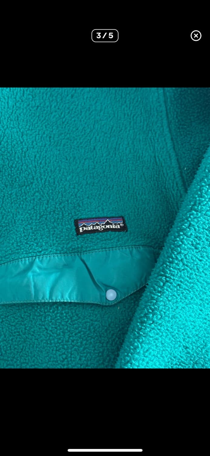 파타고니아 신칠라 90s made in usa 빈티지  상품이미지3