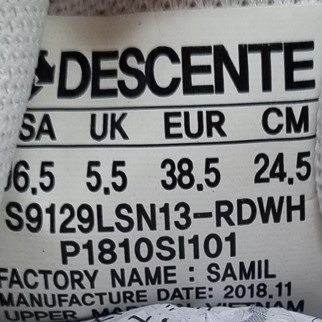 데상트 크론템포 클래식 스니커즈245 상품이미지6