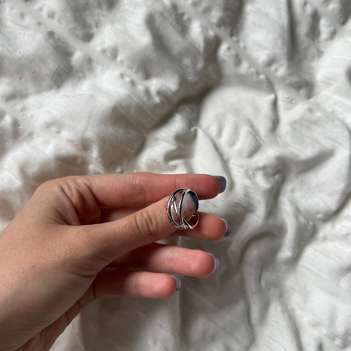 레이어드 엣지 링 상품이미지3