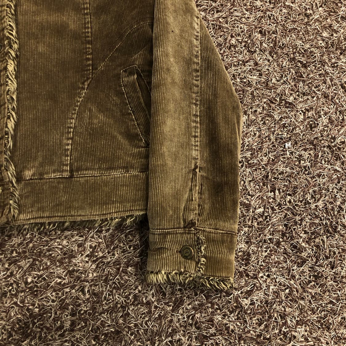 빈티지 코듀로이 퍼 쉐르파 자켓 상품이미지3