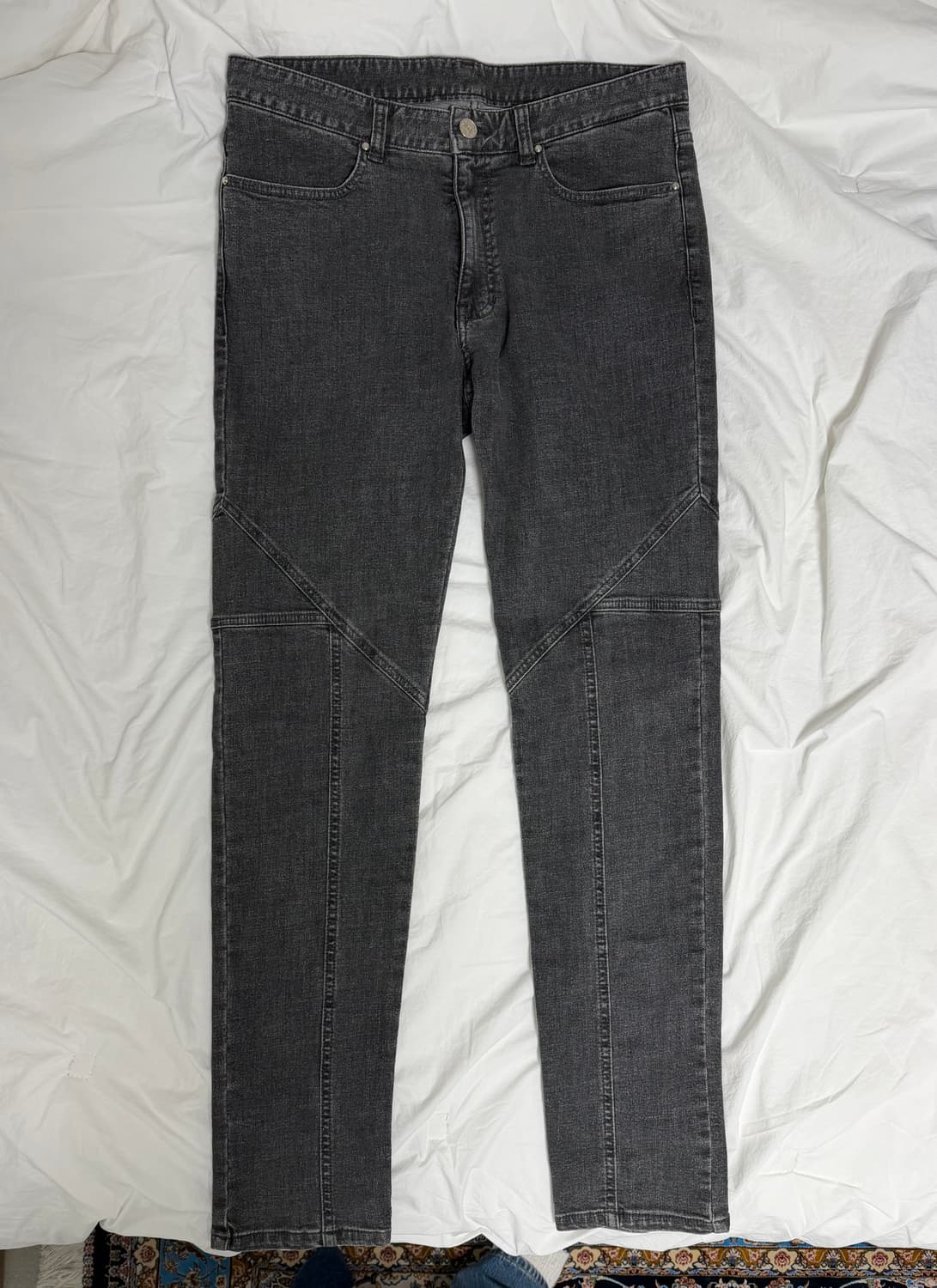 [48] 우영미 바이커진 흑청 상품이미지1