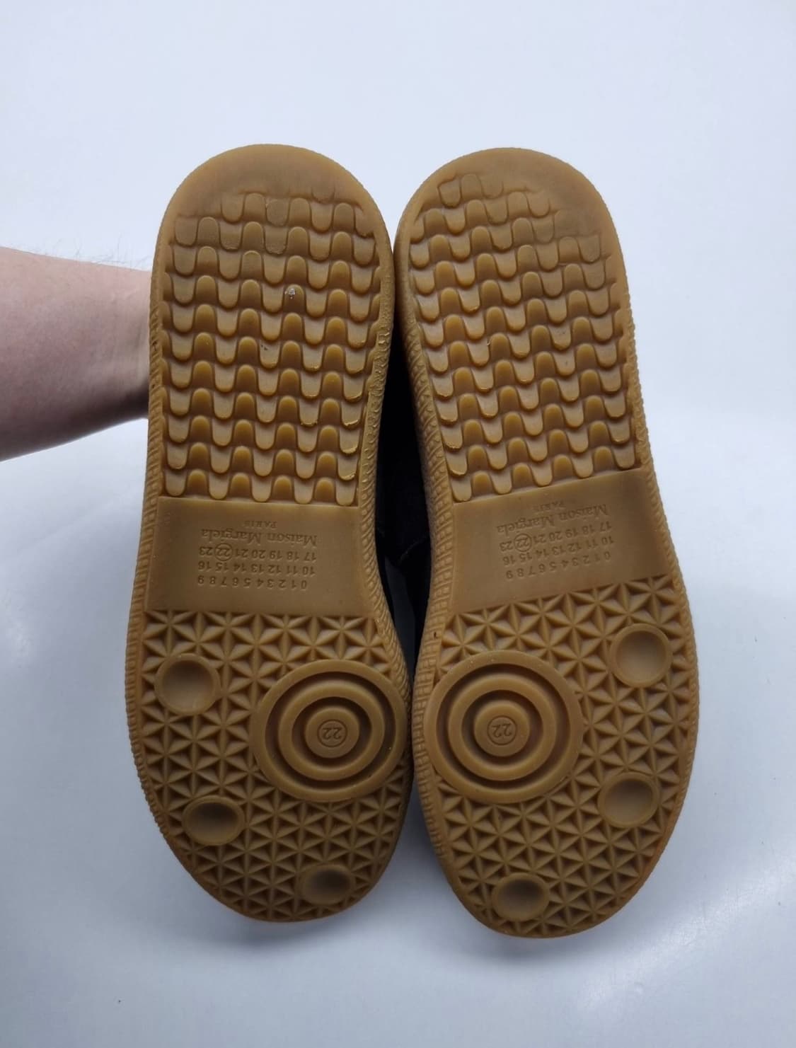 메종 마르지엘라 카프스킨 레플리카 스니커즈 블랙 40 상품이미지3