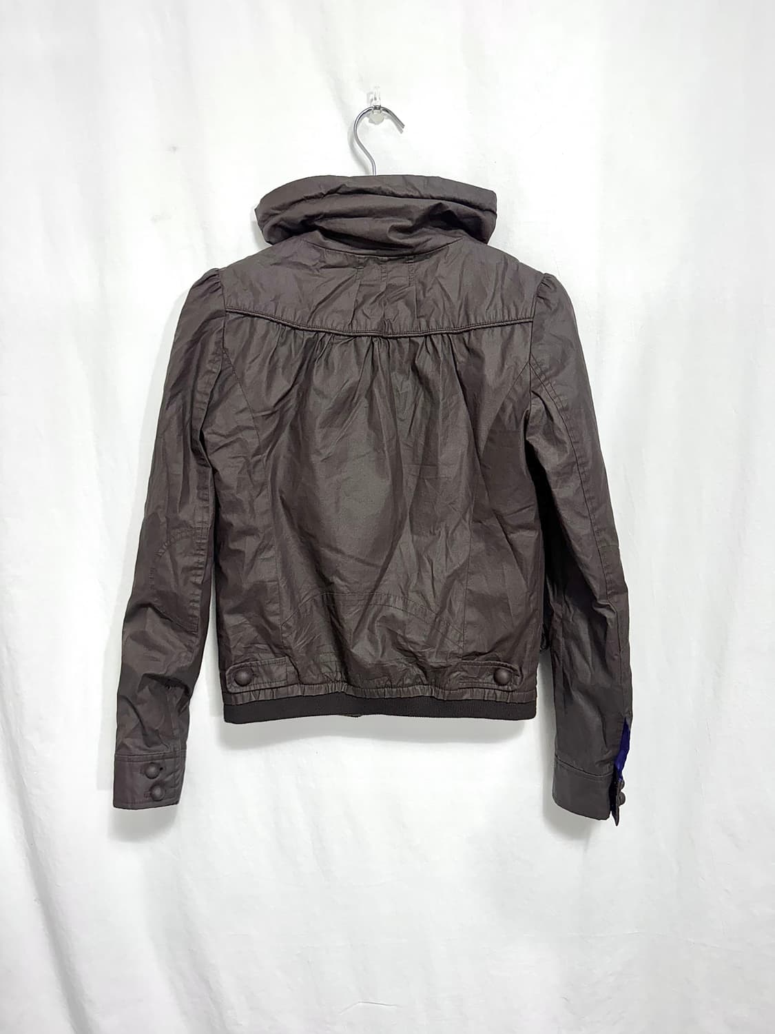 High neck brown jacket 상품이미지2