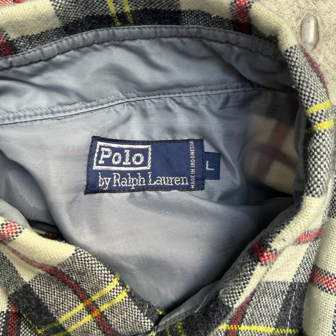 90s 폴로 울블렌드 셔츠 상품이미지6