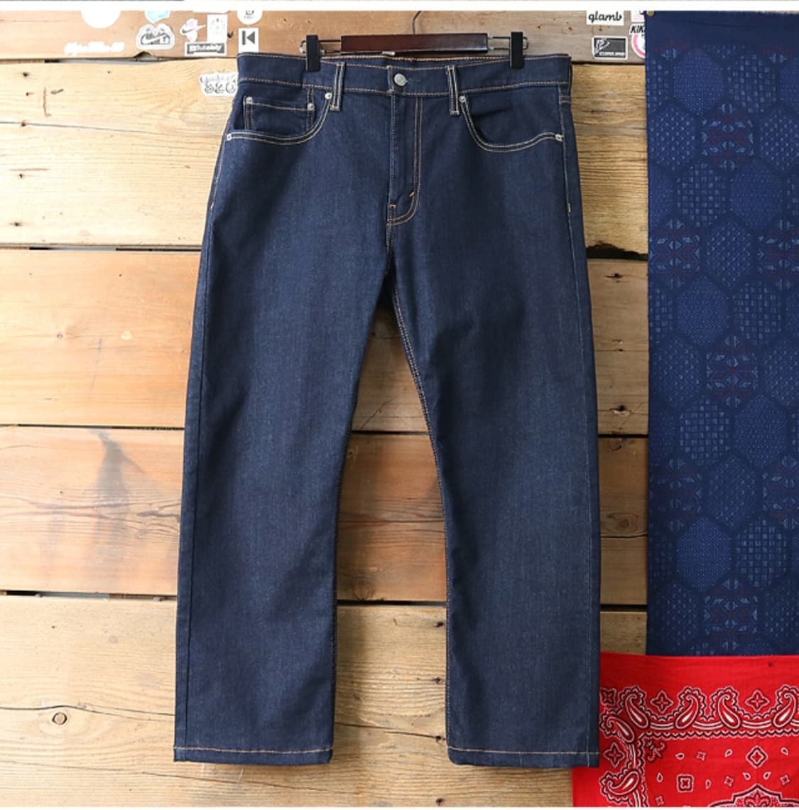 
LEVIS 리바이스 502 진청 인디고 데님 34사이즈 기장92 상품이미지2