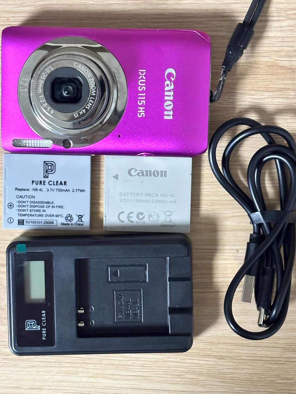 캐논 익서스 ixus 115 HS 핫핑크 canon hot pink 상품이미지4