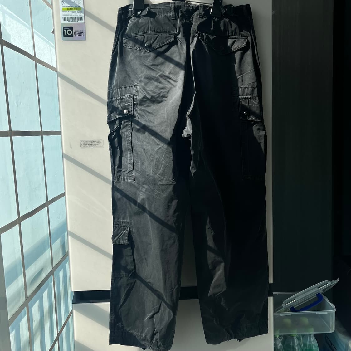 이스트로그 배틀팬츠 피그먼트 블랙 M 32 상품이미지3