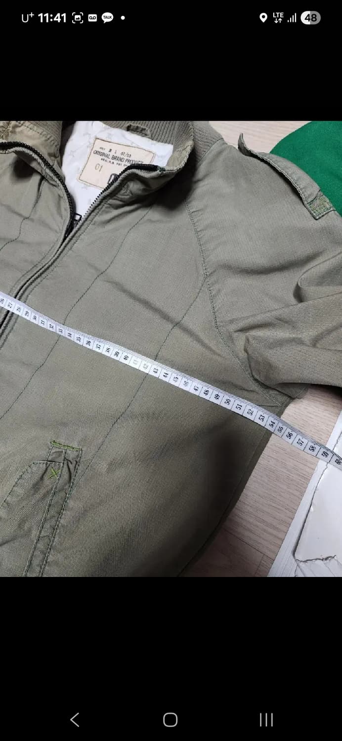 LEVIS 항공점퍼 자켓 블루종 마원 ma1 견장 스윙톱  상품이미지10