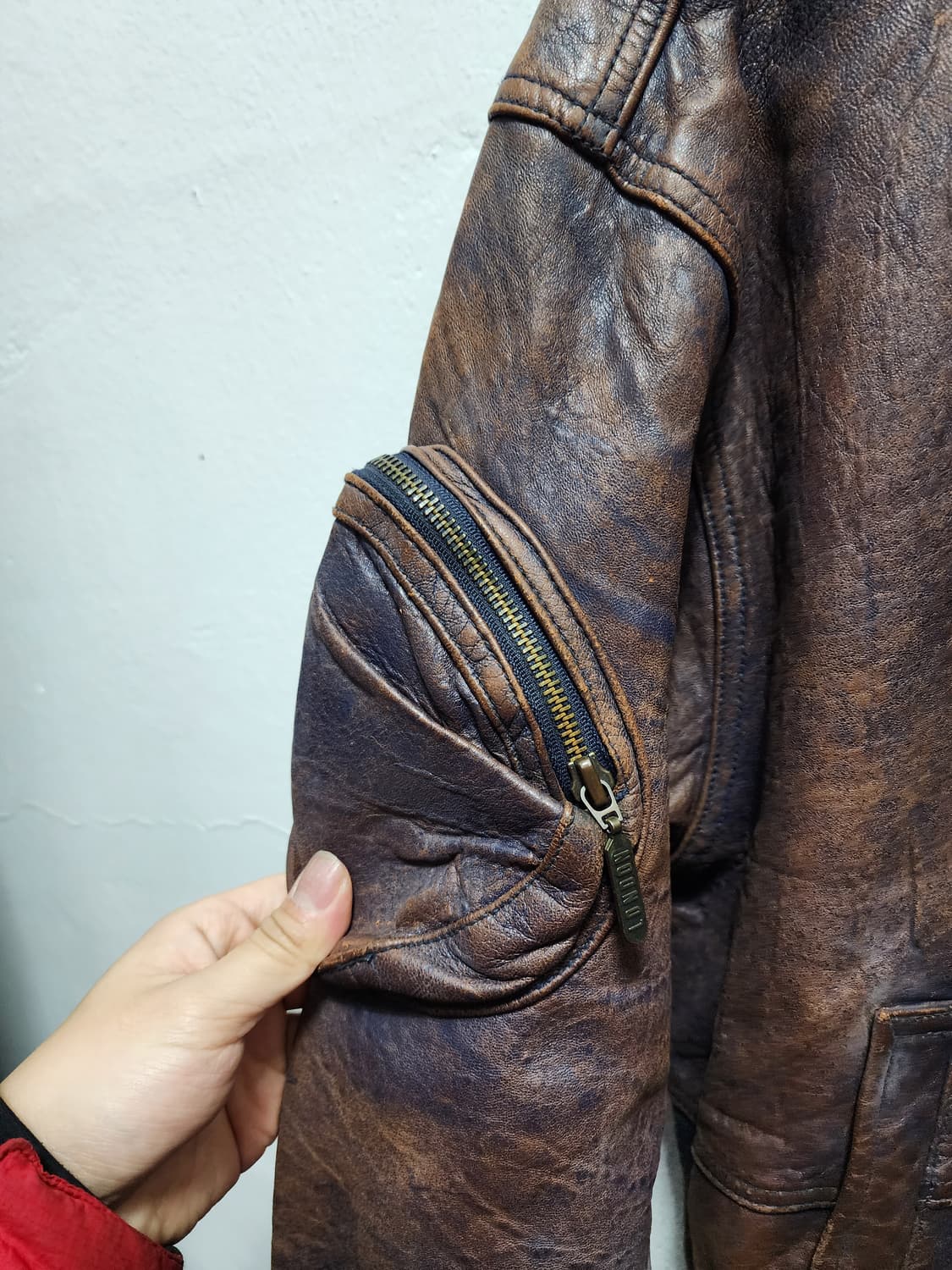 미치코런던 빈티지 양가죽 봄버자켓  상품이미지5